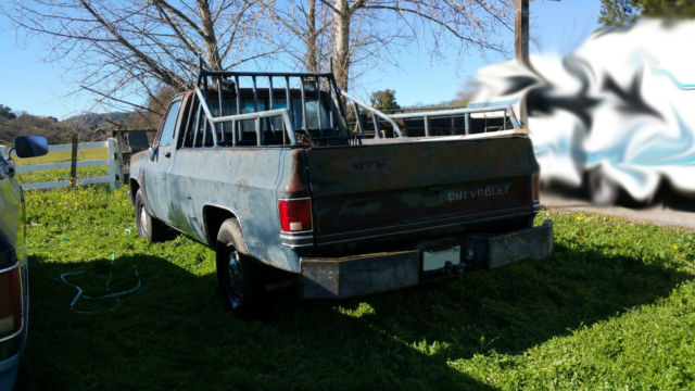 1985 Blue Chevrolet Other Pickups Standard Cab Pickup