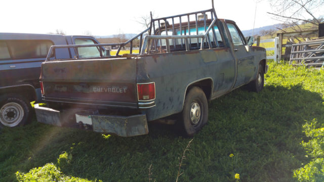 1985 Blue Chevrolet Other Pickups Standard Cab Pickup