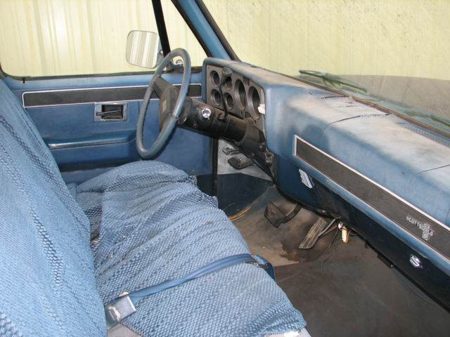 1985 Blue Chevrolet Other Pickups Standard Cab Pickup