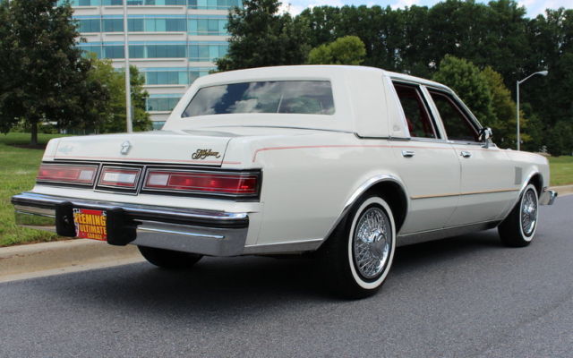 1985 White Chrysler 5th Avenue Sedan