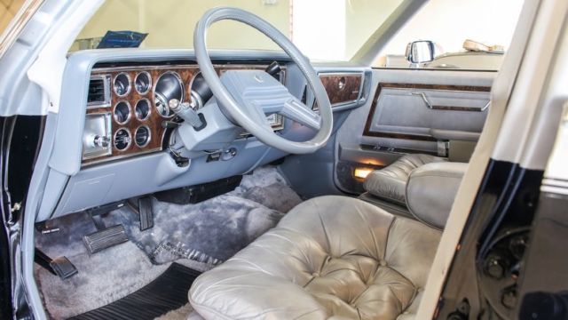 1985 Black Chrysler Fifth Ave Sedan