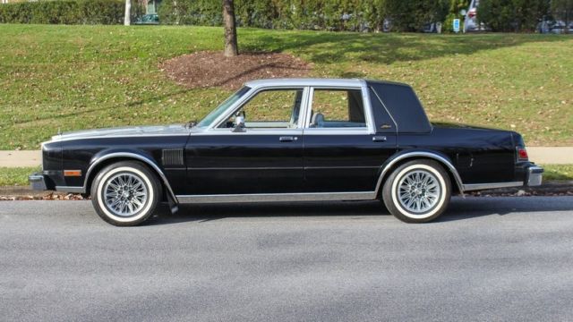 1985 Black Chrysler Fifth Ave Sedan