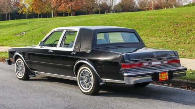 1985 Black Chrysler Fifth Ave Sedan