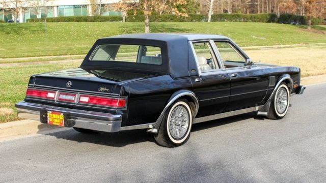 1985 Black Chrysler Fifth Ave Sedan