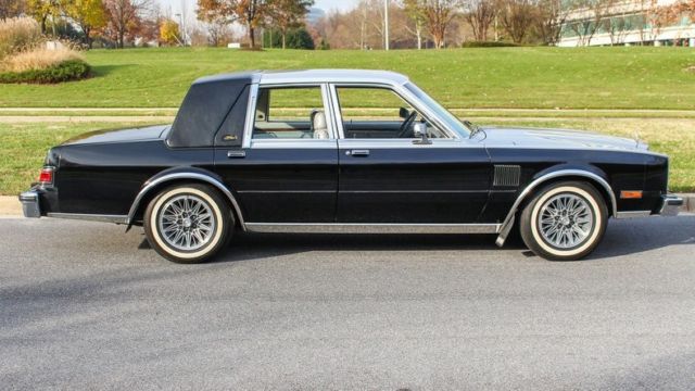 1985 Black Chrysler Fifth Ave Sedan