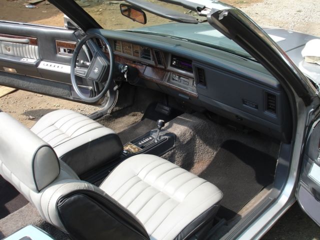 1985 Silver Gray Chrysler LeBaron Convertible