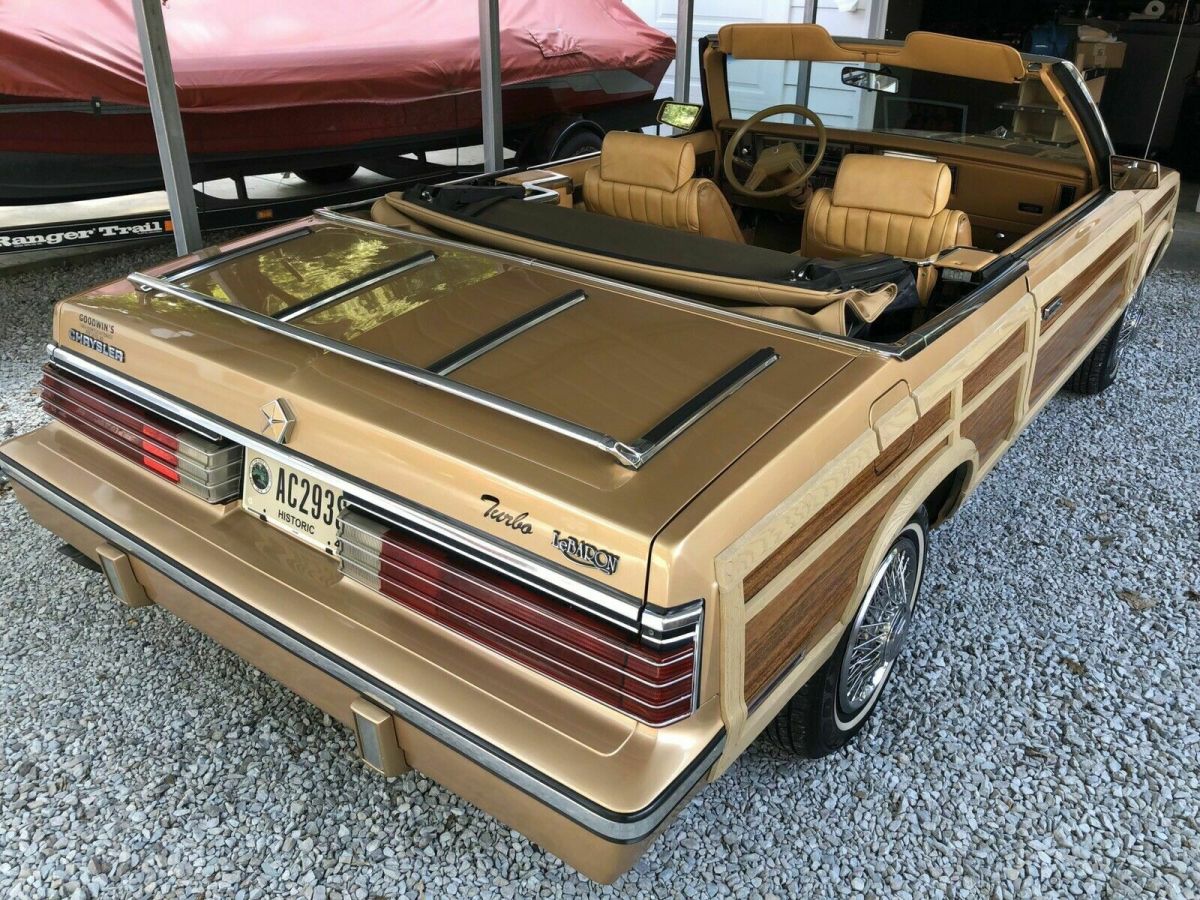 1985 Chrysler LeBaron Convertible