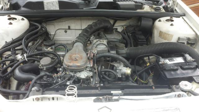 1985 white Chrysler Town & Country Convertible