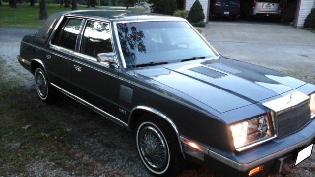 1983 Gray Chrysler New Yorker Sedan