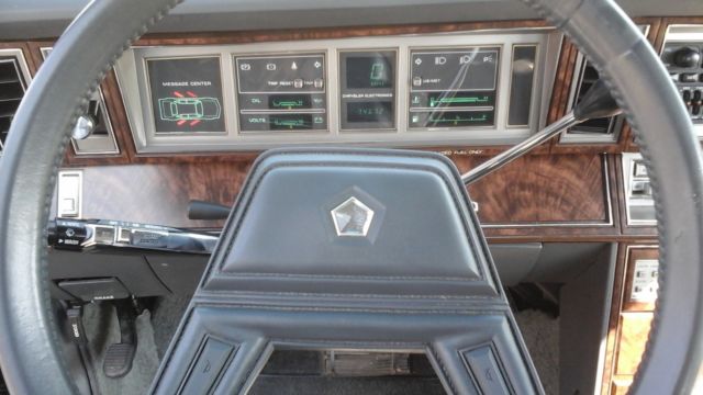 1983 Gray Chrysler New Yorker Sedan