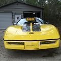 1985 GREY/YELLOW Chevrolet Corvette