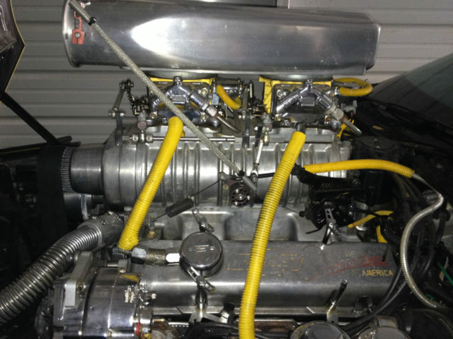 1985 GREY/YELLOW Chevrolet Corvette