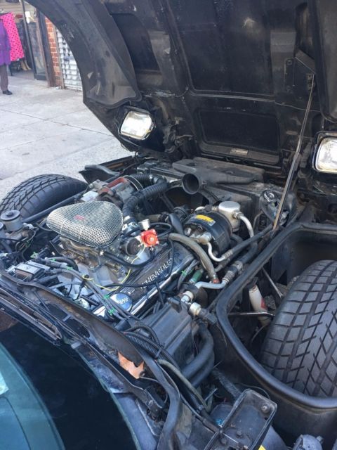 1985 Black Chevrolet Corvette Coupe