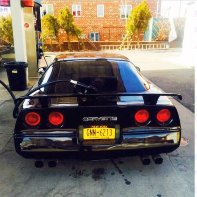 1985 Black Chevrolet Corvette Coupe