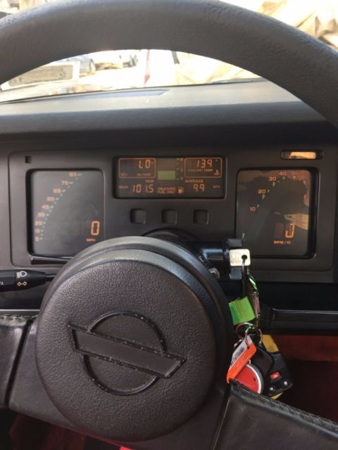 1985 Black Chevrolet Corvette Coupe