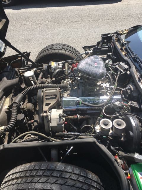 1985 Black Chevrolet Corvette Coupe