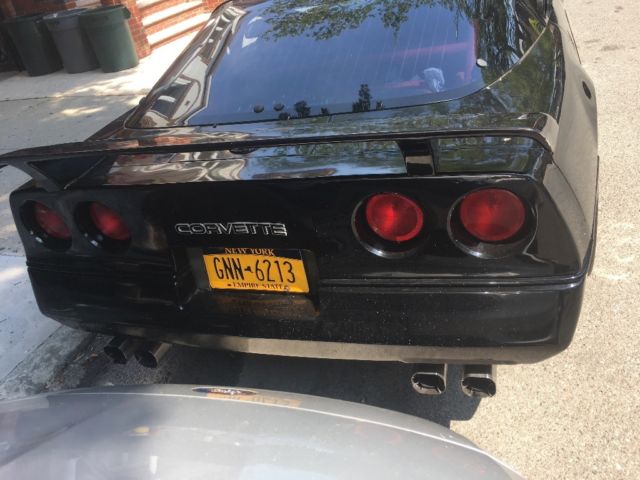1985 Black Chevrolet Corvette Coupe