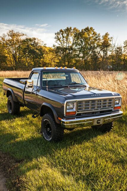 1985 Metallic Gray Dodge Other Pickups Crew Cab Pickup