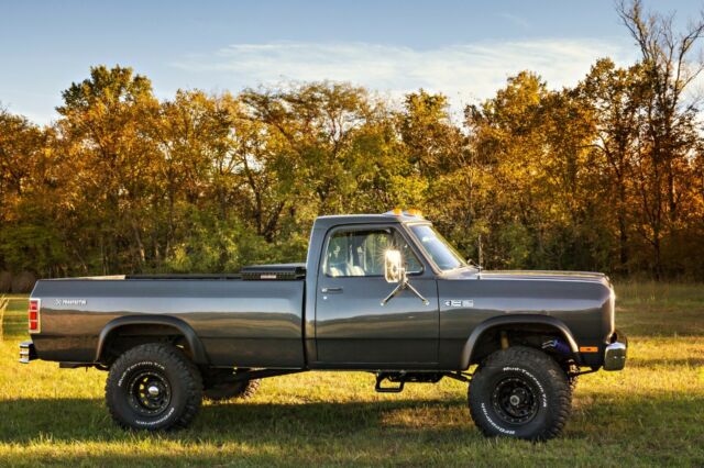 1985 Metallic Gray Dodge Other Pickups Crew Cab Pickup
