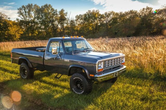 1985 Metallic Gray Dodge Other Pickups Crew Cab Pickup