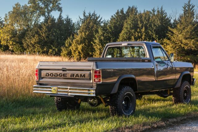 1985 Metallic Gray Dodge Other Pickups Crew Cab Pickup