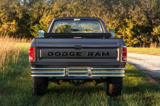 1985 Metallic Gray Dodge Other Pickups Crew Cab Pickup