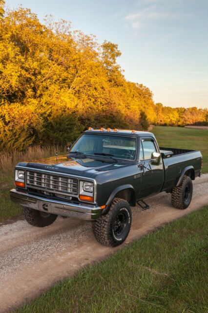 1985 Metallic Gray Dodge Other Pickups Crew Cab Pickup