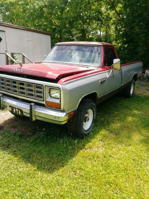 1985 Red Dodge Other Pickups Crew Cab Pickup