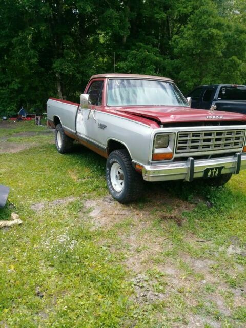 1985 Red Dodge Other Pickups Crew Cab Pickup