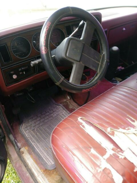1985 Red Dodge Other Pickups Crew Cab Pickup