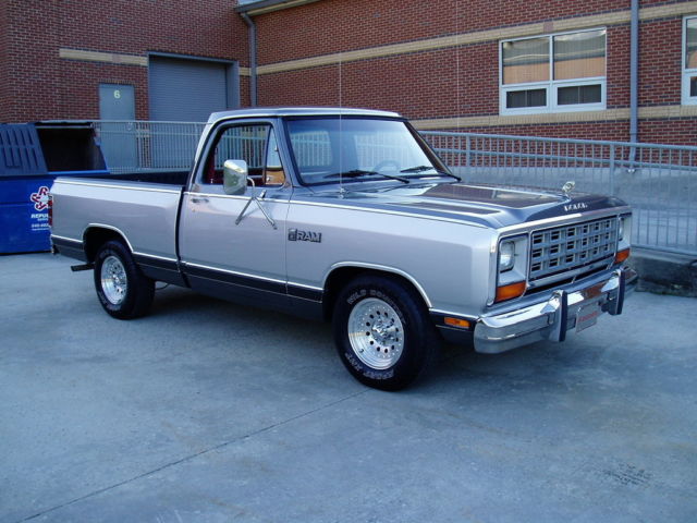 1985 Charcoal & Silver Dodge Other Pickups Regular Cab Pickup