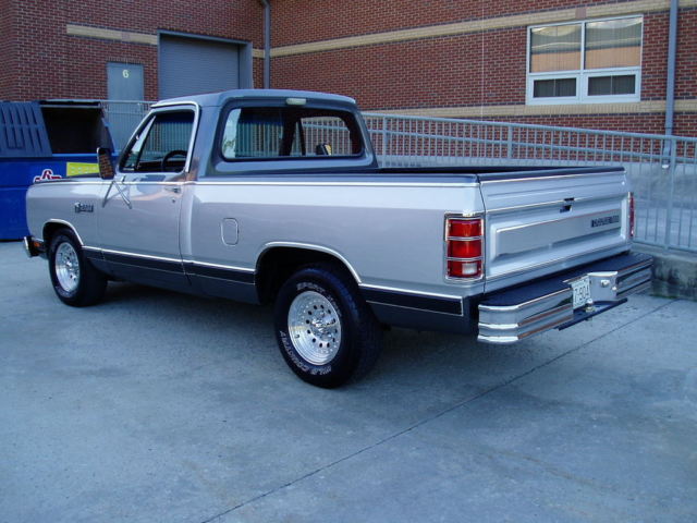 1985 Charcoal & Silver Dodge Other Pickups Regular Cab Pickup