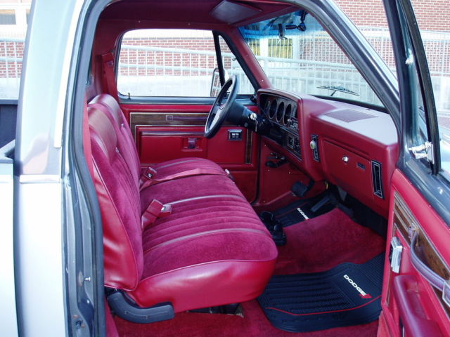 1985 Charcoal & Silver Dodge Other Pickups Regular Cab Pickup