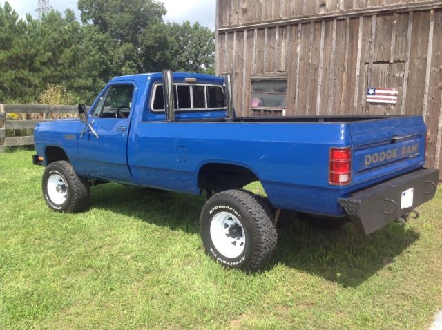 1985 Blue Dodge Other Pickups Regular cab long bed