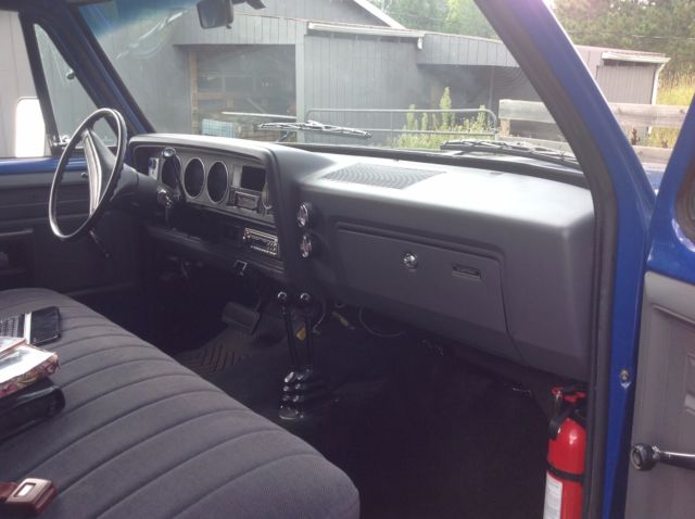 1985 Blue Dodge Other Pickups Standard Cab Pickup