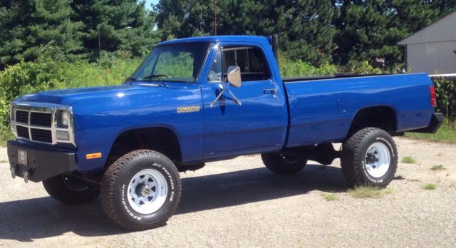 1985 Blue Dodge Other Pickups Standard Cab Pickup