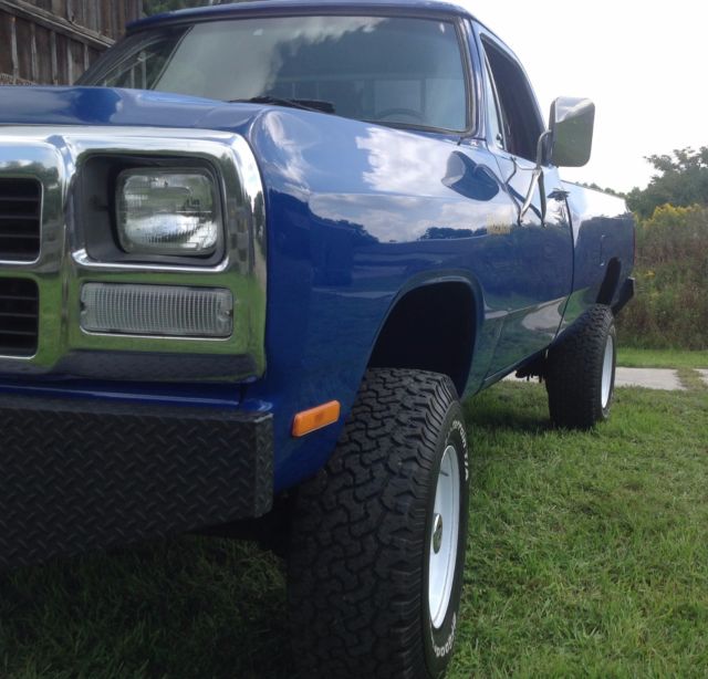 1985 Blue Dodge Other Pickups Standard Cab Pickup