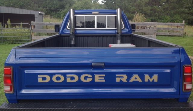 1985 Blue Dodge Other Pickups Standard Cab Pickup