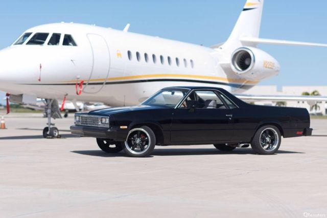 1985 Black Chevrolet El Camino