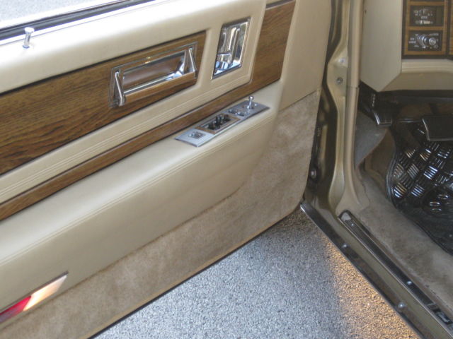 1985 Gold Cadillac Eldorado Coupe