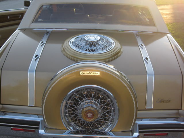 1985 Gold Cadillac Eldorado Coupe