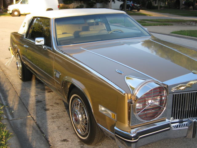 1985 Gold Cadillac Eldorado Coupe