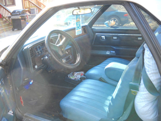1985 Shelby Blue/Gray Chevrolet El Camino