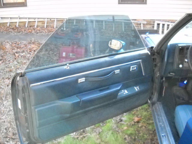 1985 Shelby Blue/Gray Chevrolet El Camino