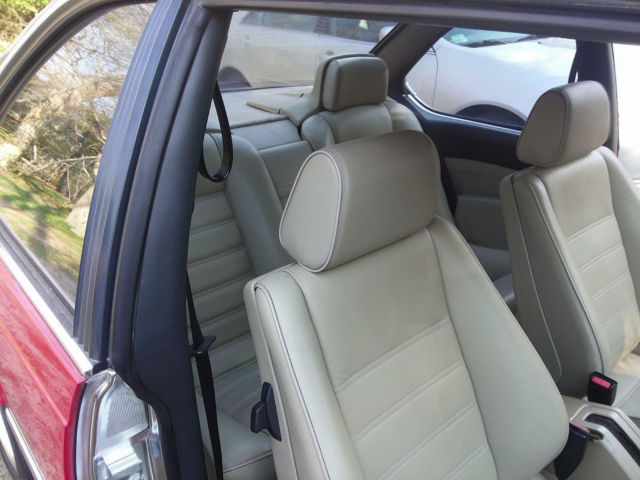 1985 Cinnabar red BMW M6 Coupe