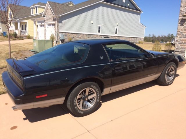 1985 Black Pontiac Firebird Hatchback