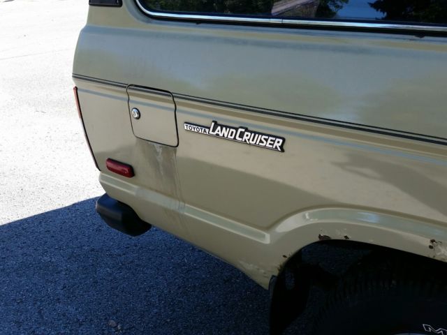1985 Beige Toyota Land Cruiser SUV