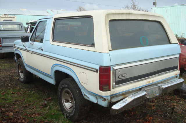 1985 Ford Bronco