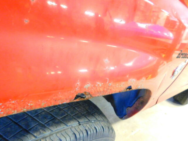 1985 Red Ford Bronco II Jeep