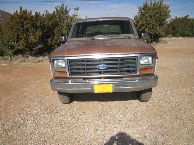 1985 Brown &amp- Tan Ford Bronco Bronco